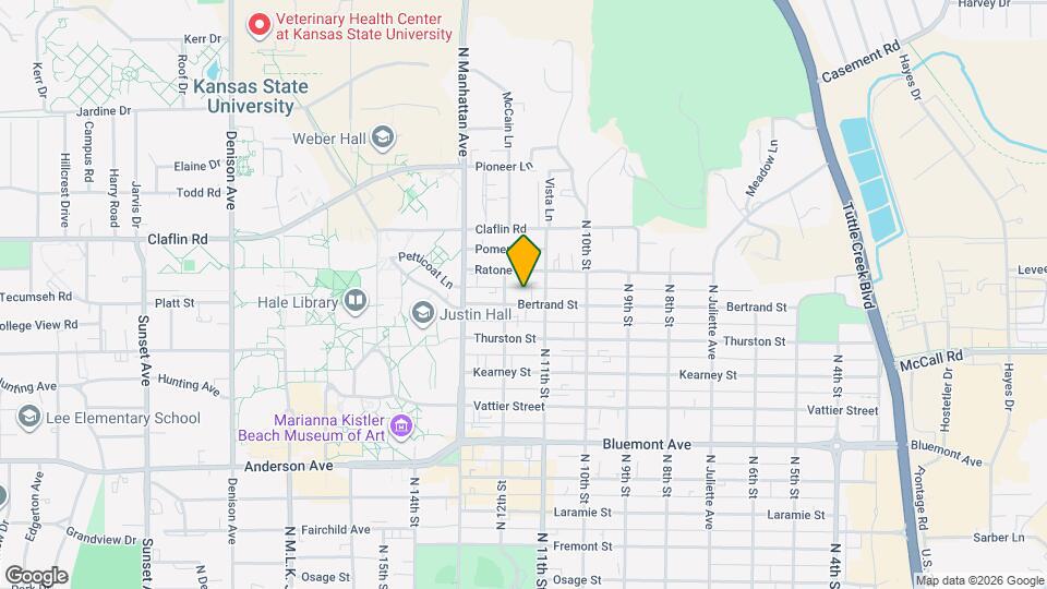 1118 Bertrand St, Unit 1118 Bertrand Map and Location Details