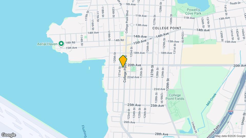 20-14 College Point Blvd, Unit 2Fl Map and Location Details