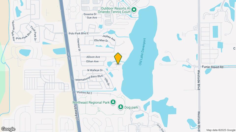 1009 Lake Davenport Blvd Map and Location Details