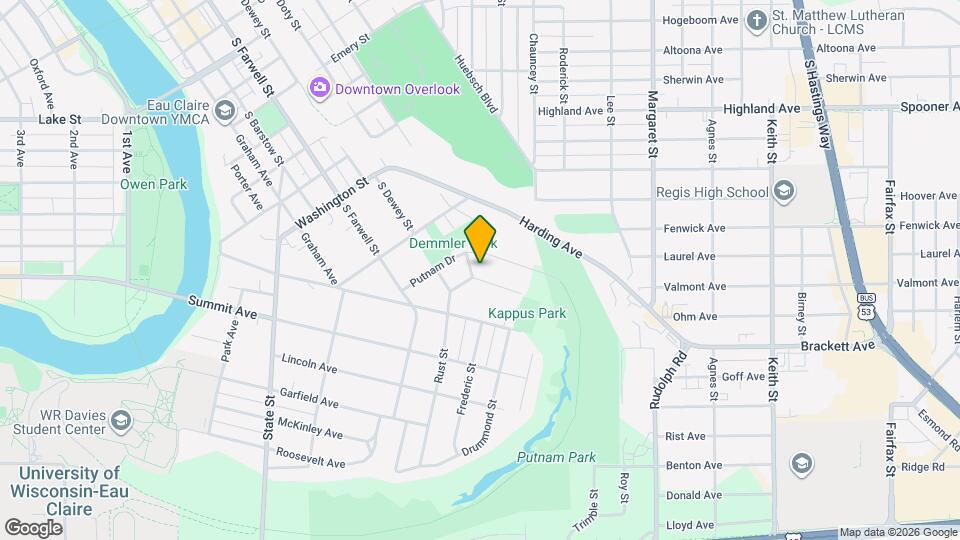 616 Ripley Ave Map and Location Details