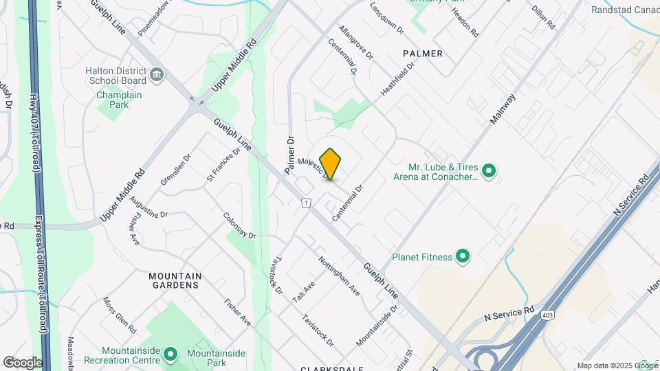 1332 Majestic Dr Map and Location Details