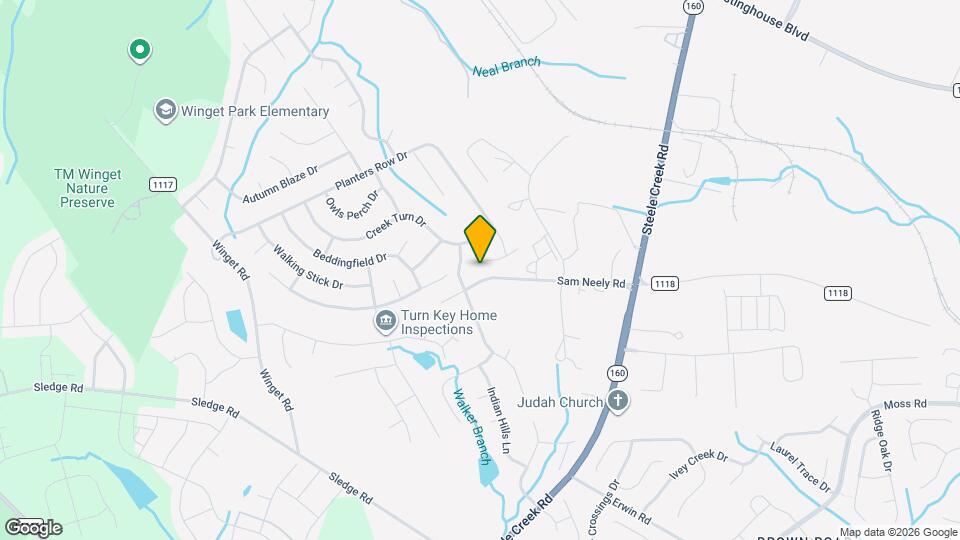 10510 Glory Meadow Ct Mapa y Detalles de la Ubicación