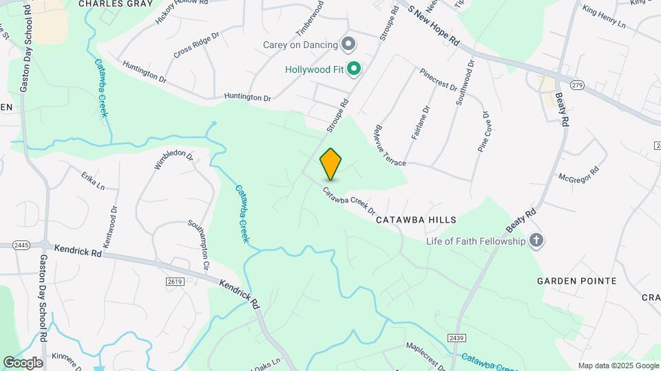3580 Catawba Creek Dr Map and Location Details