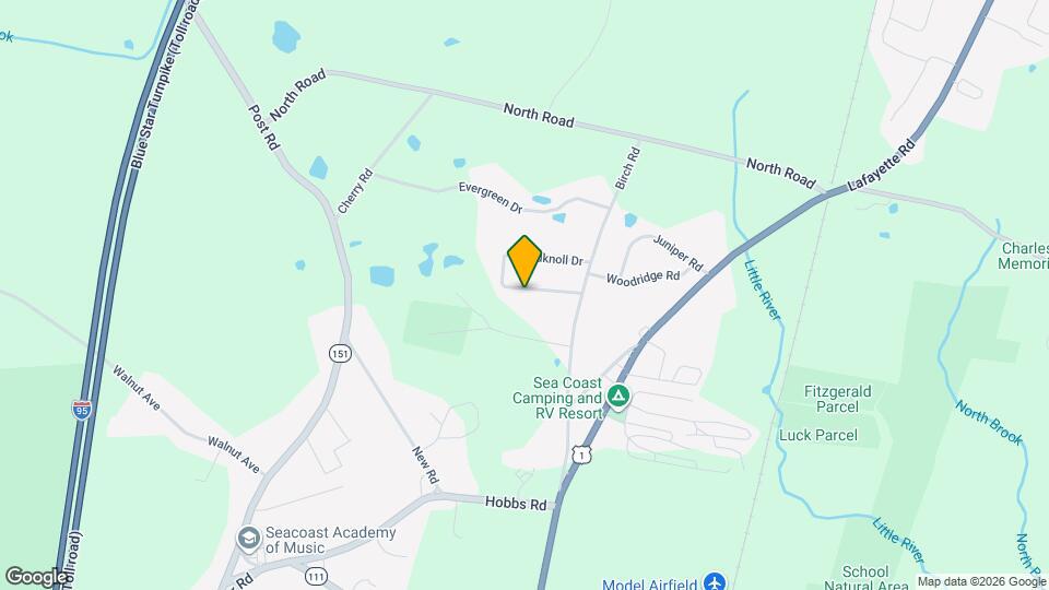 8 Woodknoll Dr Mapa y Detalles de la Ubicación