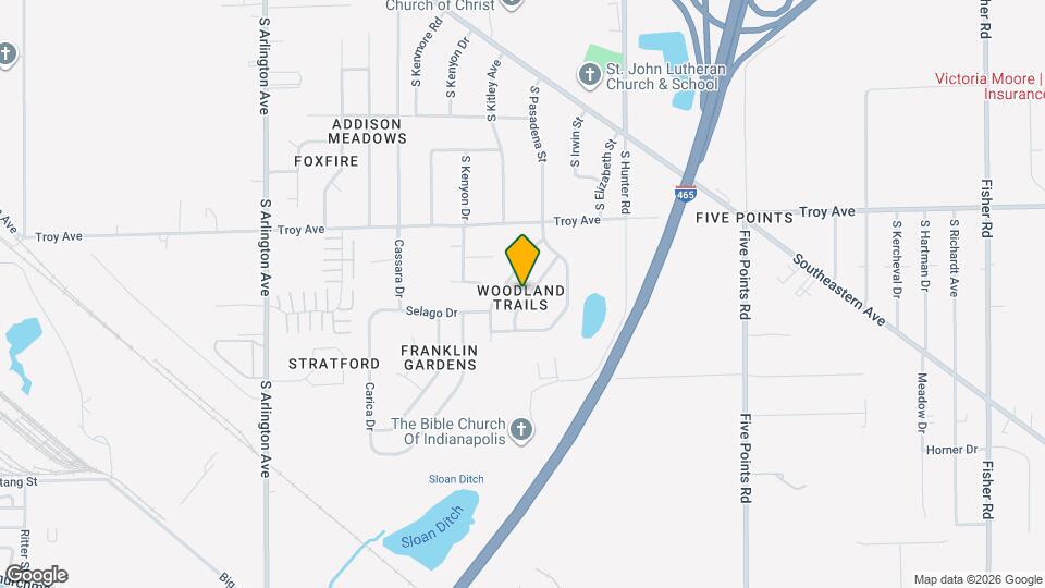 3138 Salamonie Dr Map and Location Details