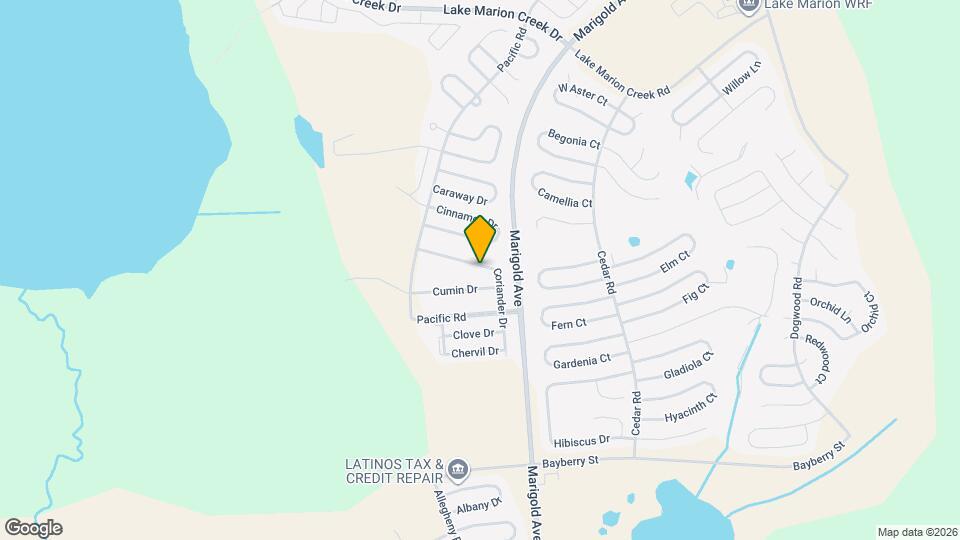 1769 Coriander Dr Map and Location Details