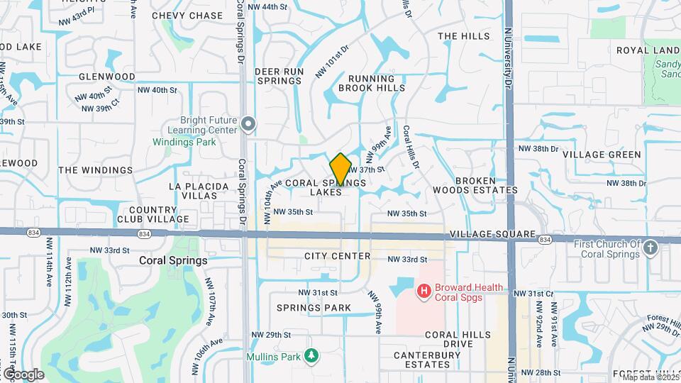 10071 NW 36th St Map and Location Details