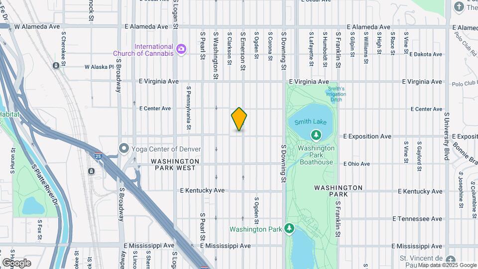 691 S Emerson St Map and Location Details