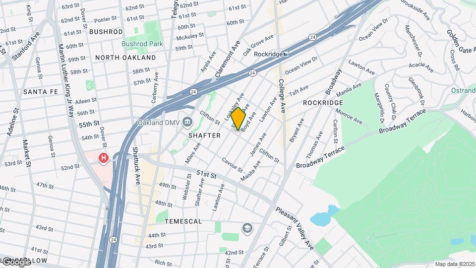 5301 Boyd Ave Map and Location Details