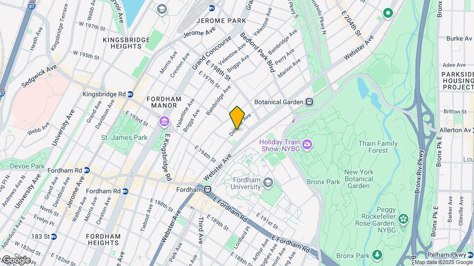 2720 Decatur Ave Map and Location Details