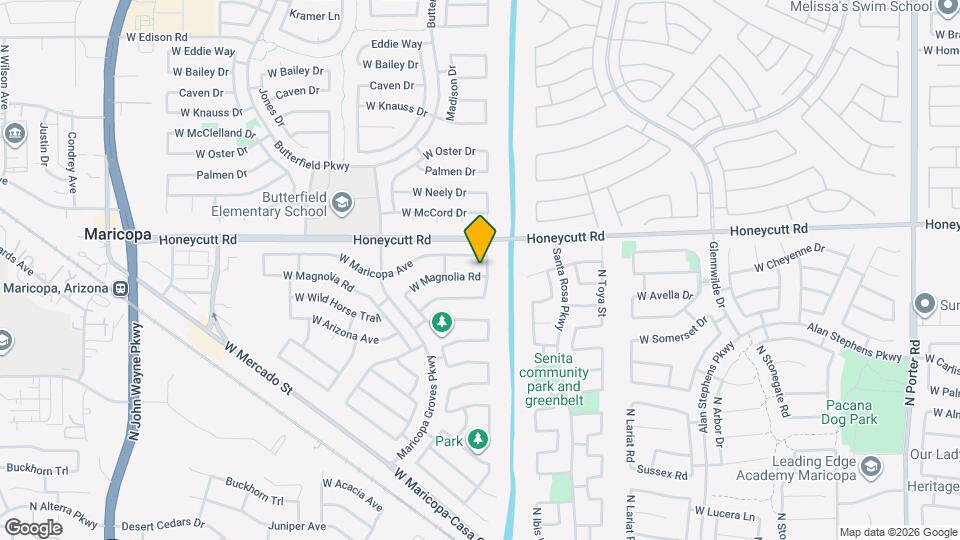 43214 W Magnolia Rd Mapa y Detalles de la Ubicación