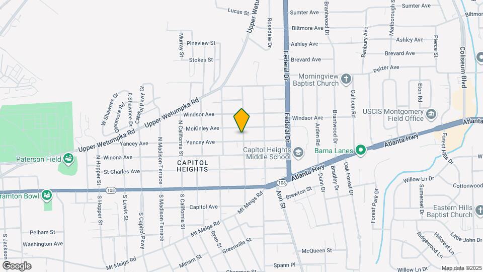 2141 Yancey Ave Map and Location Details