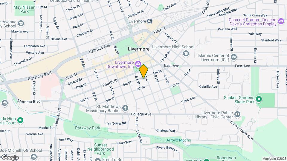 2159 5th St Map and Location Details