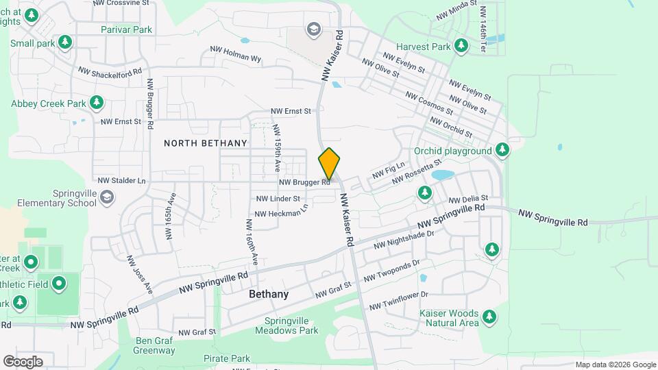 15566 NW Brugger Rd Mapa y Detalles de la Ubicación