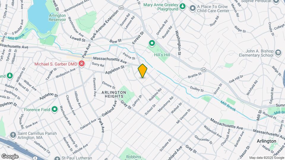 23 Fessenden Rd Map and Location Details