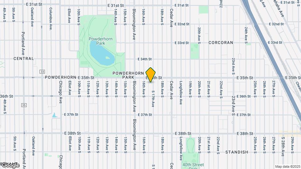 3520 17th Ave S Map and Location Details