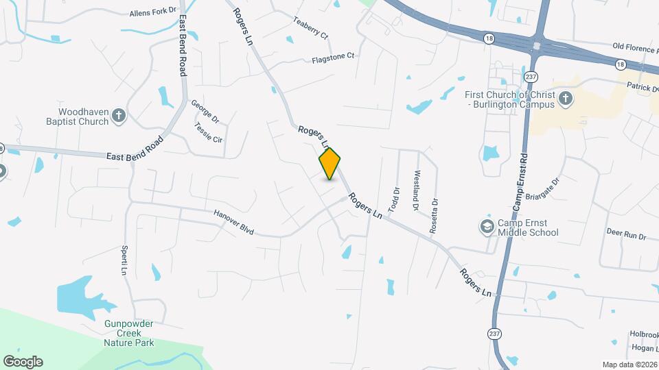 2589 Eastwind Ct Map and Location Details