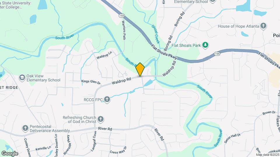 3717 Waldrop Hills Dr Map and Location Details