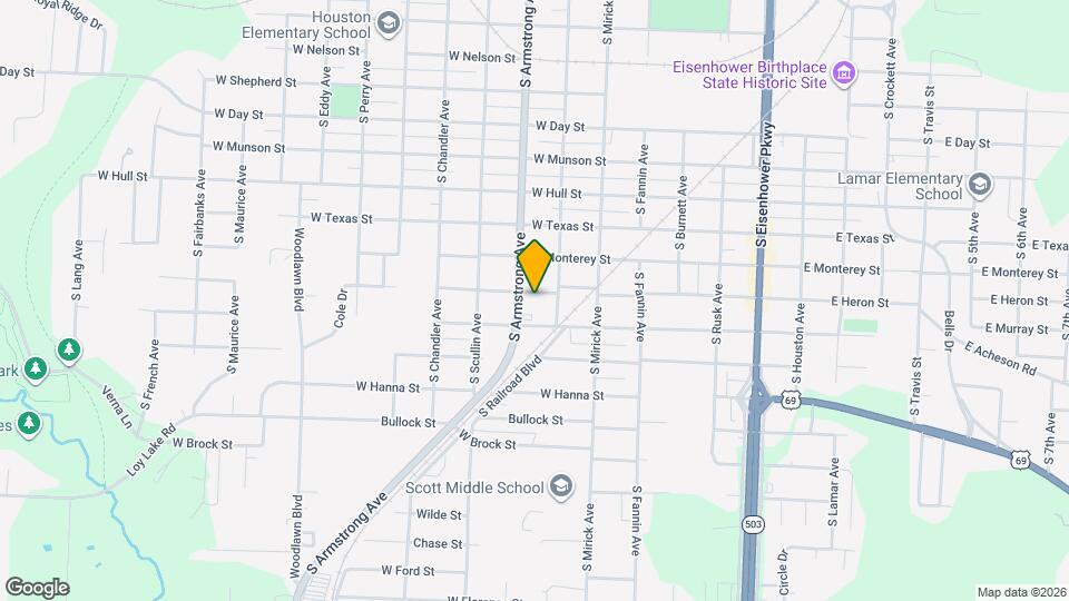 716 W Heron St Map and Location Details