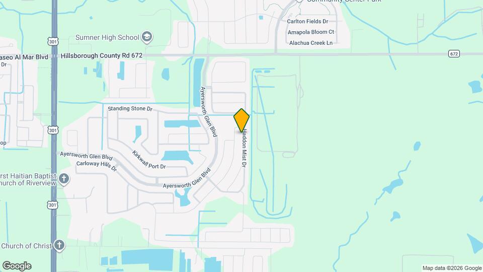 14427 Haddon Mist Dr Mapa y Detalles de la Ubicación