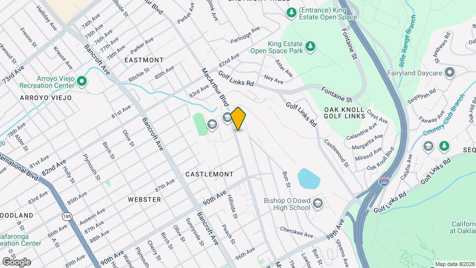 8638 MacArthur Blvd Mapa y Detalles de la Ubicación