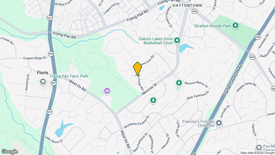 2618 Iron Forge Rd Map and Location Details