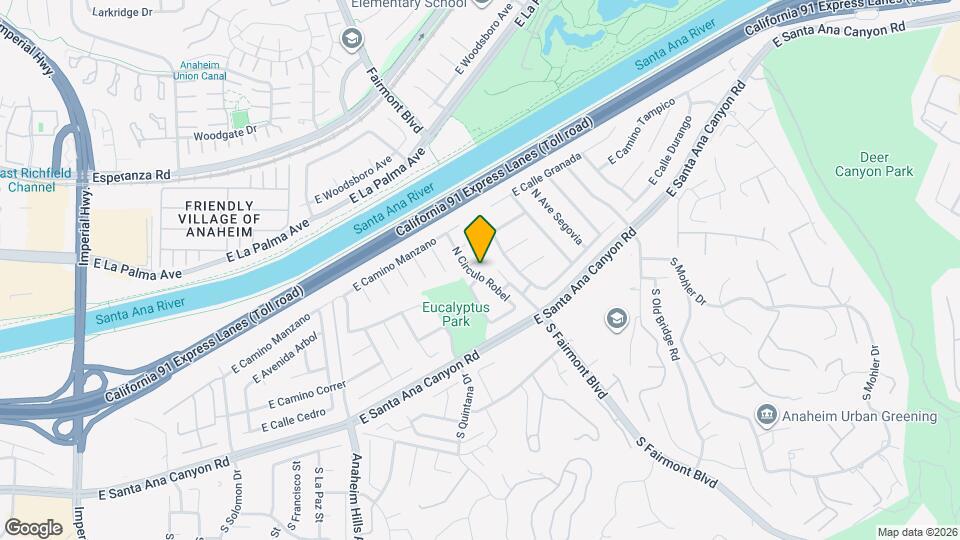 200 N Circulo Robel Map and Location Details