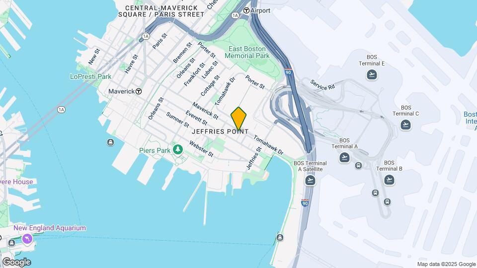 337 Maverick St, Unit 1 Map and Location Details