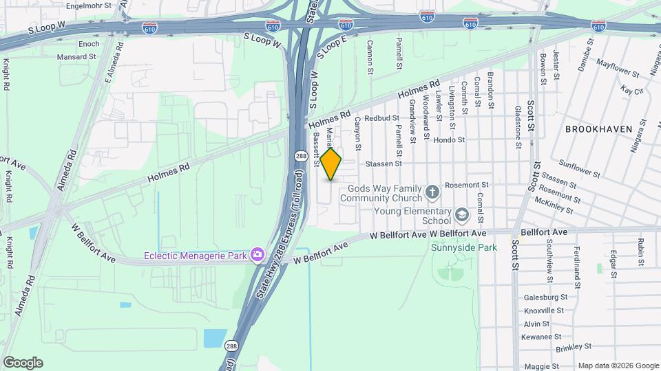 8310 Mariah St Map and Location Details