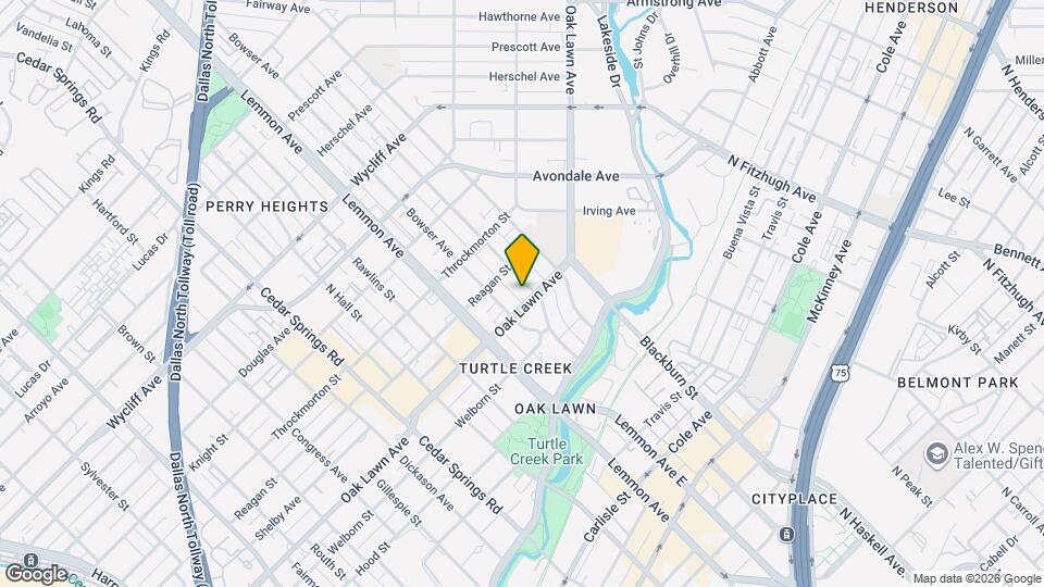 3805 Holland Ave Mapa y Detalles de la Ubicación