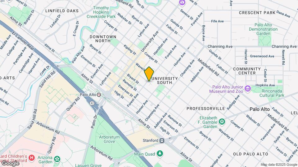 332 Forest Ave Mapa y Detalles de la Ubicación