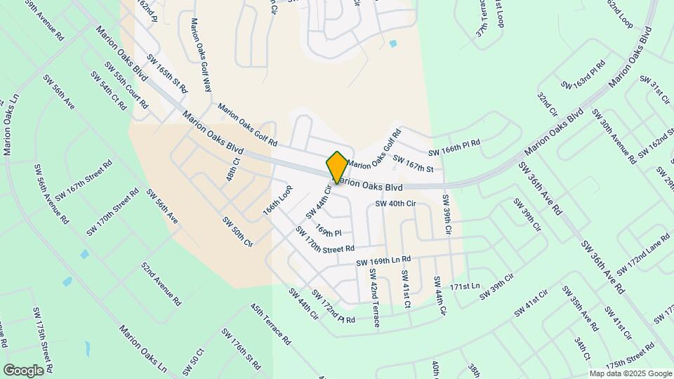 16811 SW 43rd Court Rd Map and Location Details