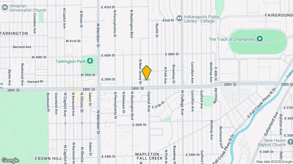 3818 N Central Ave Map and Location Details