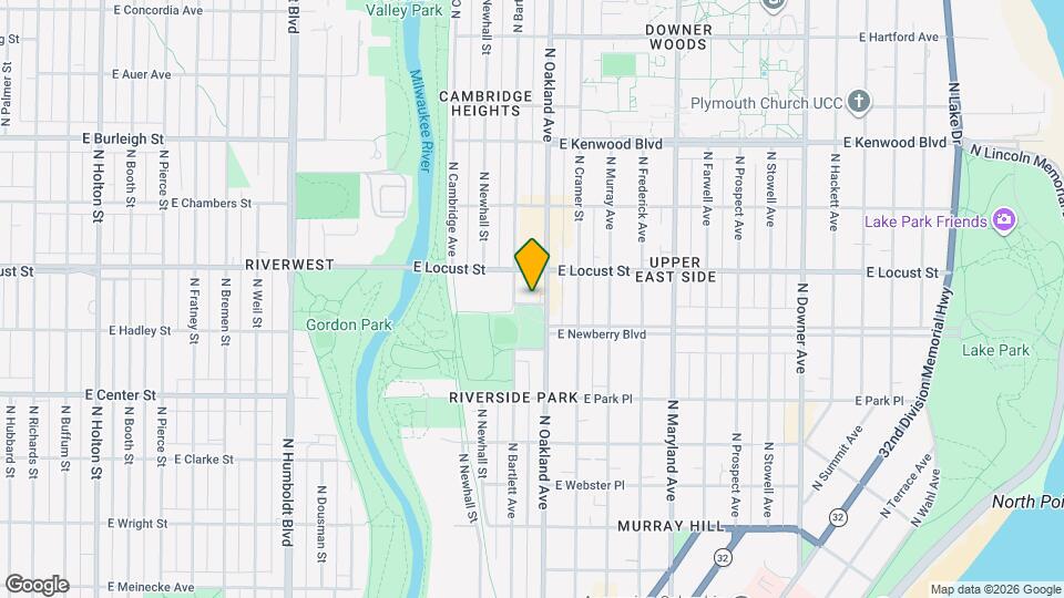 1718 E Geneva Pl Map and Location Details