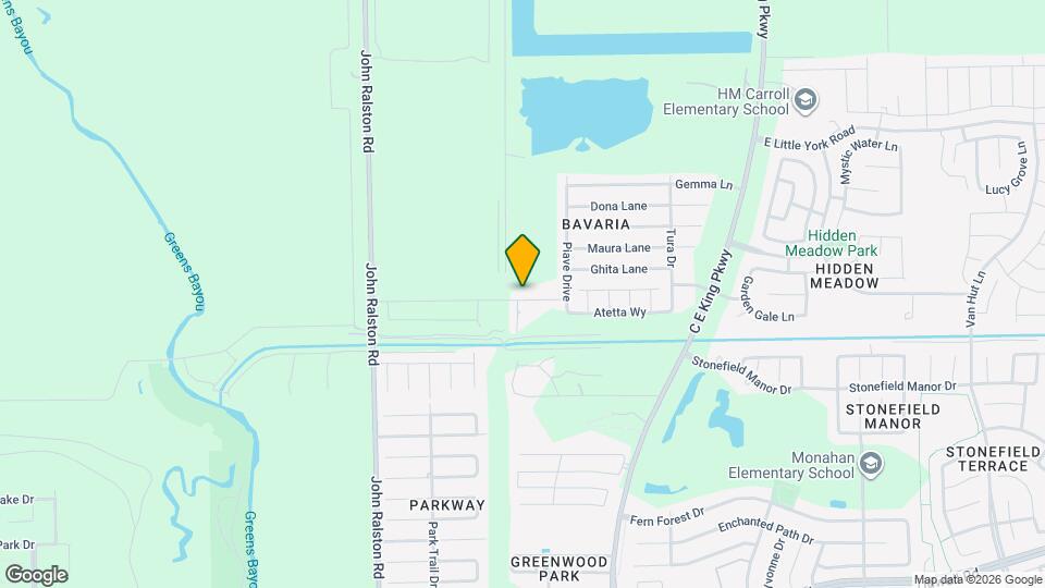 12119 Pia Drive Map and Location Details