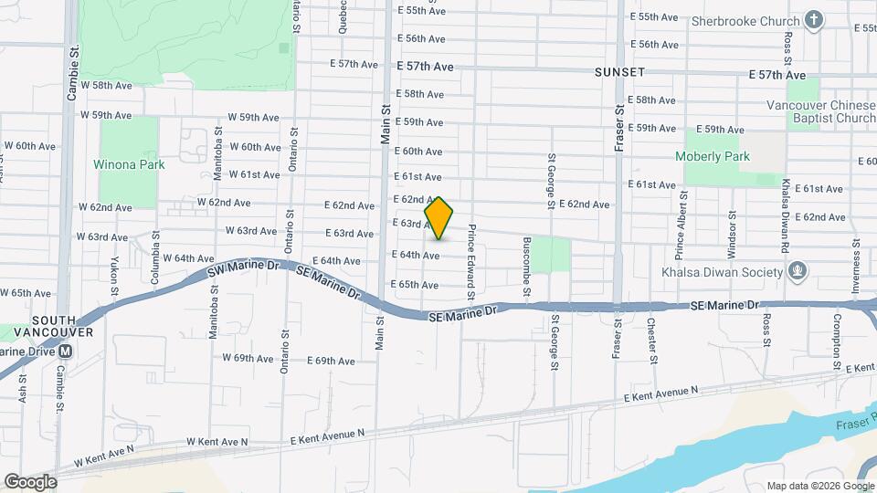 333 E 64th Ave Map and Location Details
