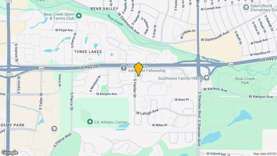 Pebble Creek Condominiums Map and Location Details