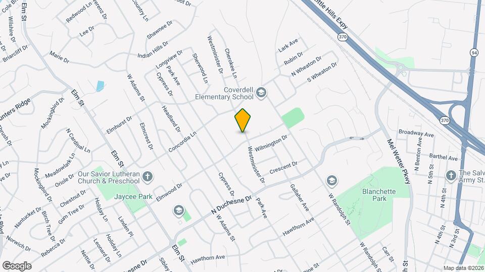 2605 Westminister Dr Mapa y Detalles de la Ubicación