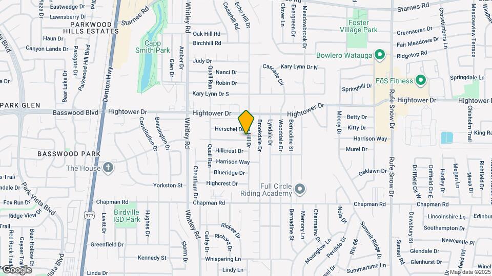6053 Ridgecrest Dr Map and Location Details