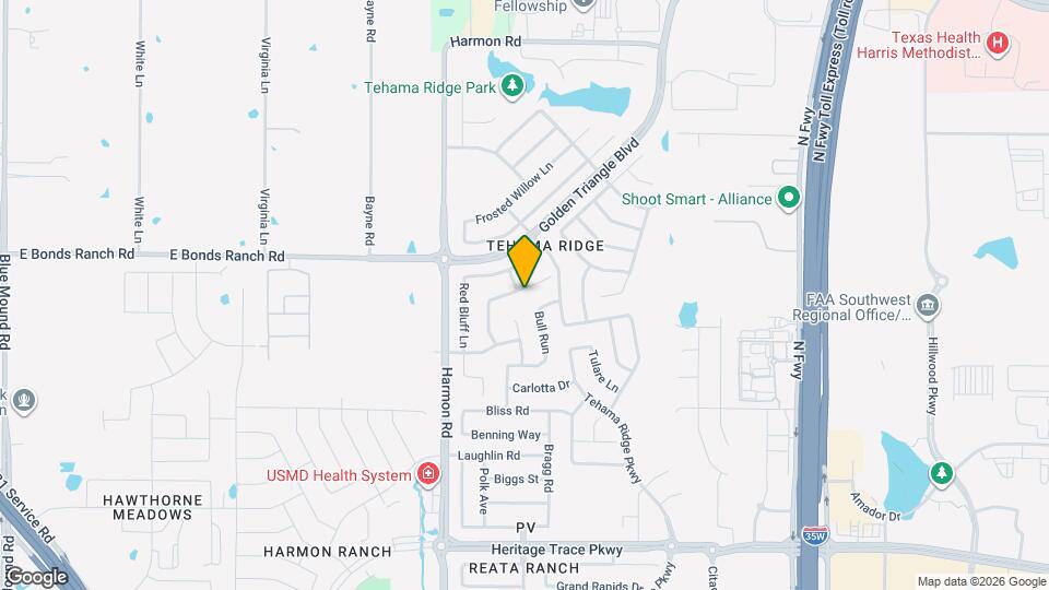 10224 Ash Creek Ln Mapa y Detalles de la Ubicación