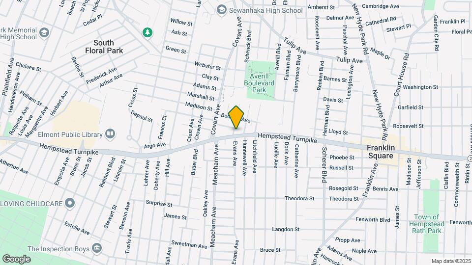 1300 Hampstead Tpke Mapa y Detalles de la Ubicación