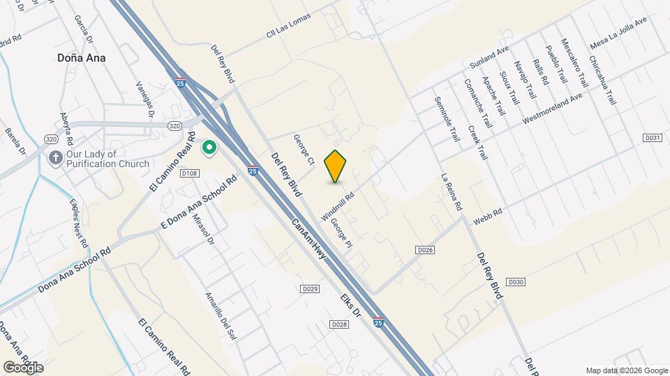 5361 Jemez Way Map and Location Details