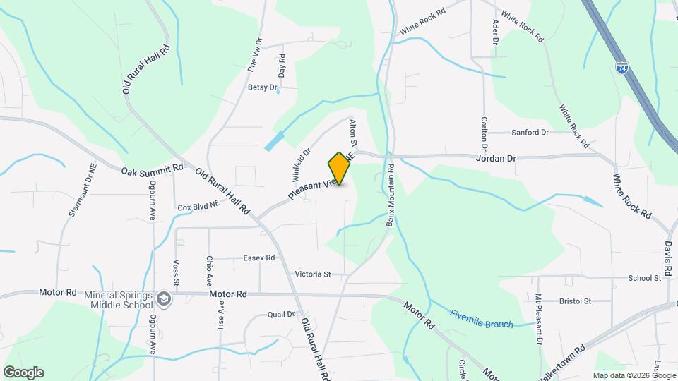 1226 Pleasant View Dr NE Map and Location Details