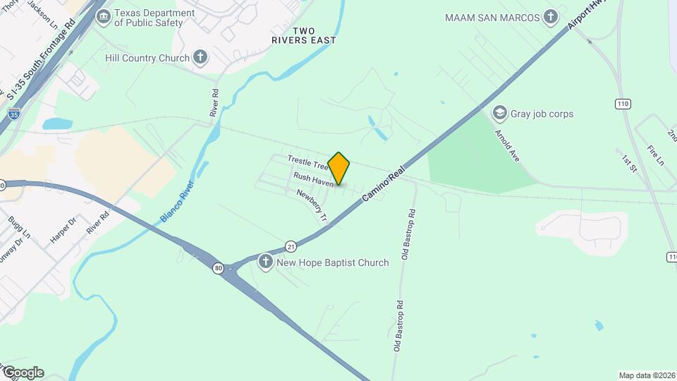 133 Rush Haven Map and Location Details