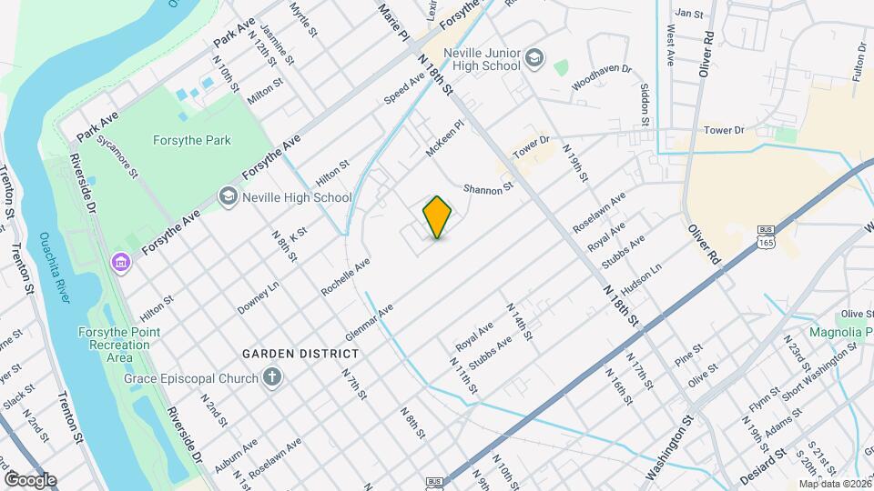 1430 Erin Ave Map and Location Details