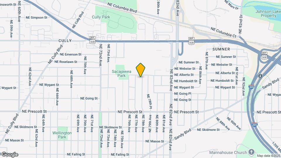 4915 NE 78th Ave Map and Location Details