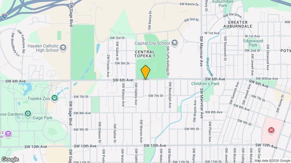 600 SW Warren Ave Map and Location Details