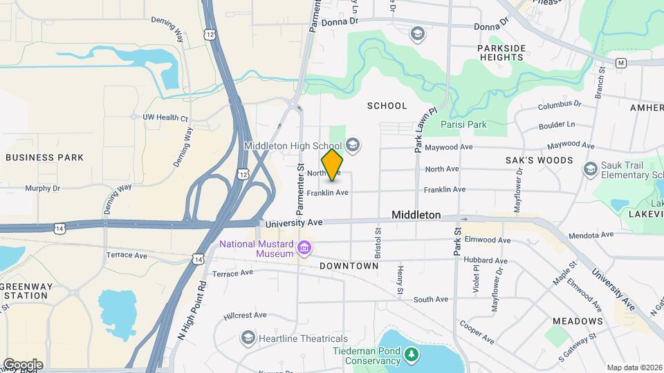 7424 Franklin Ave, Unit 3 Map and Location Details