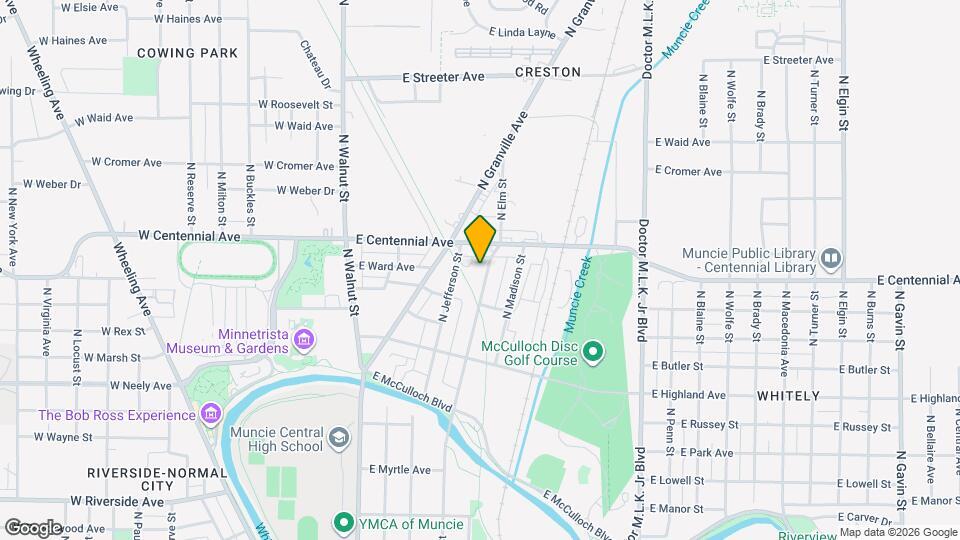 1601 N Elm St Map and Location Details