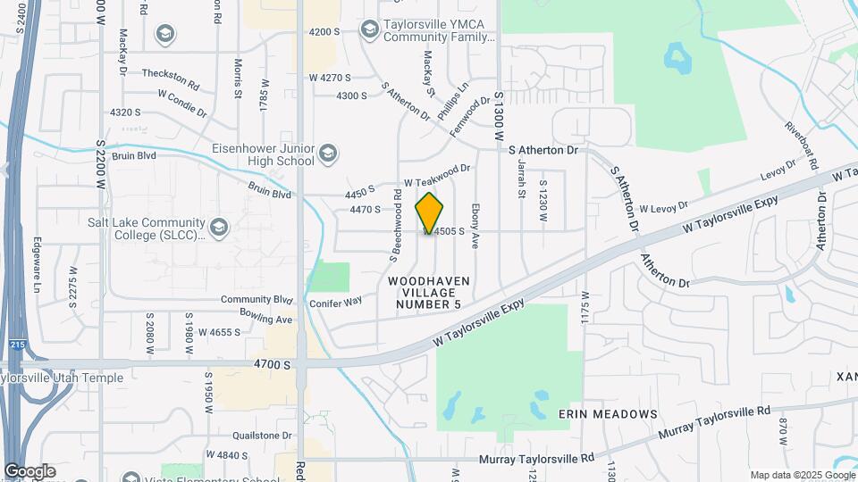 4524 Balsam Ave Map and Location Details